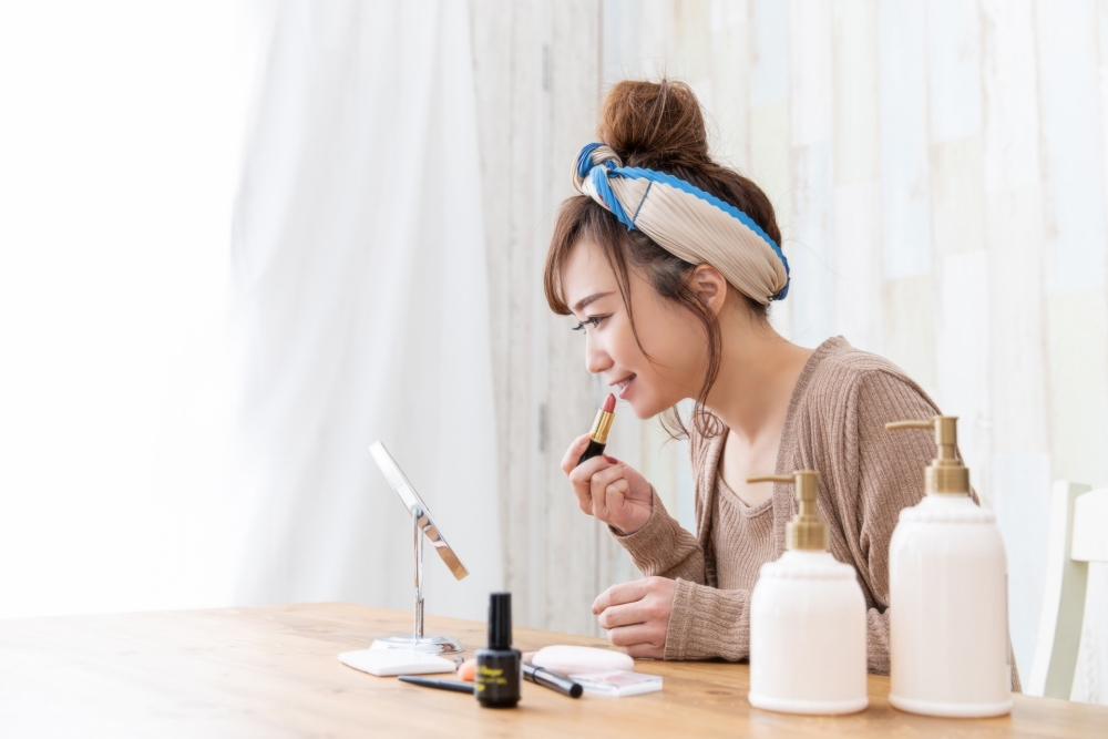 長時間でも落ちないリップの実力