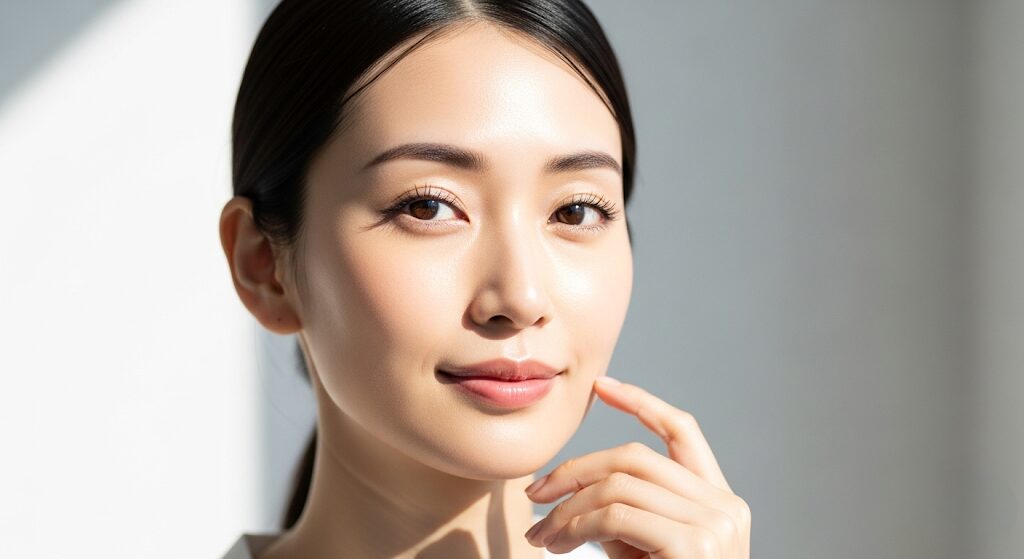 メイクが近くで見ると汚い悩みはノーファンデで解決
